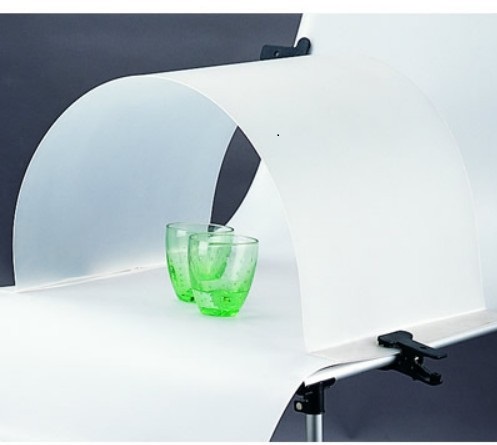 Falcon Eyes SF-0615T oblúkový difúzor pre fotostůl (opálové sklo)