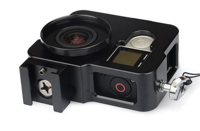 GoPro hero 3 + / 4 housing, case, hliník ELEMENTRIX