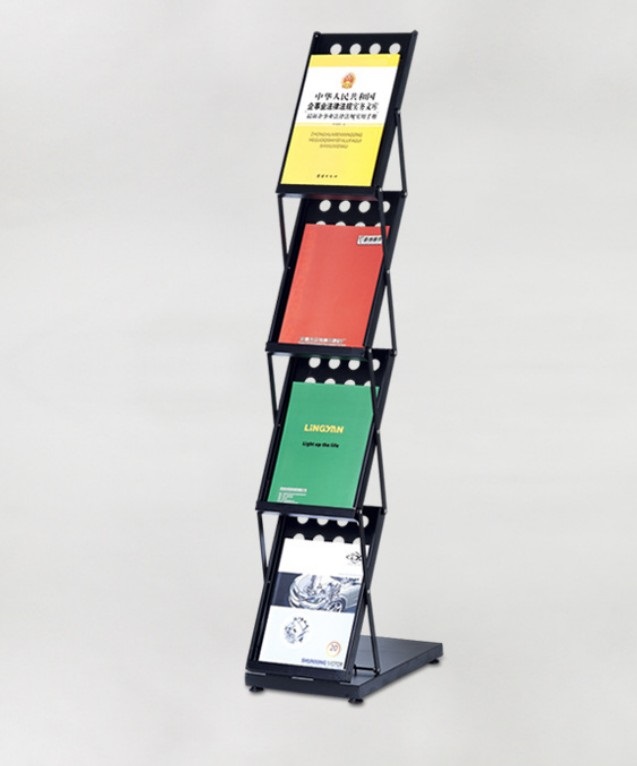 Skladací oceľový stojan na prospekty ELEMENTRIX