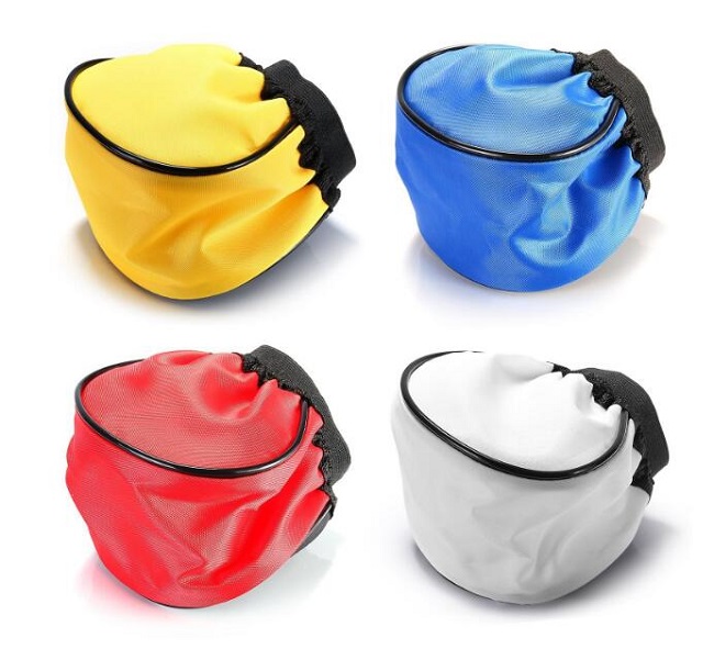 Difuzér pre systémový blesk, softbox červený