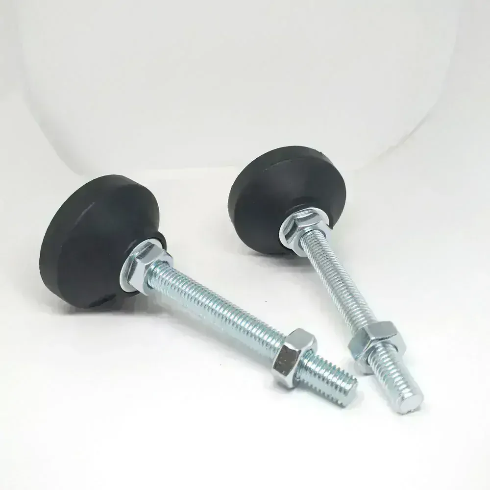 M16X80 100mm Stavěcí nohy plast pevná