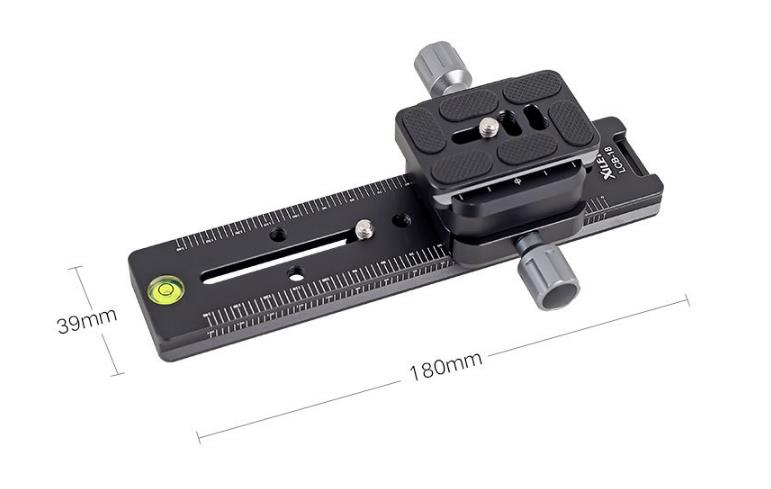 Multifunkčný panoráma koľajnice Arca-Swiss 180mm s hlavou