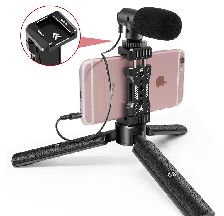 Elementrix držák mobilu aluminium sáňky pevný