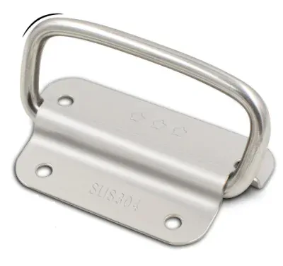 Sklopné nerezové madlo pre bedňu 75mm 1ks