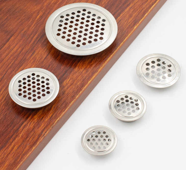 Nerezová vetracia mriežka Ø35mm 10ks