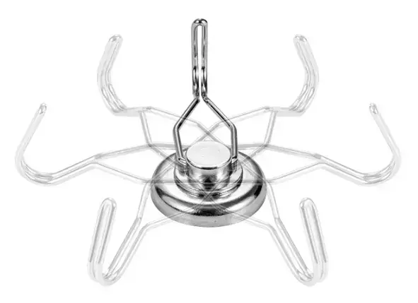 Magnetický háček 360° 17kg neodymový magnet, 1ks 25mm