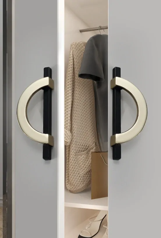 Šuplíkové, dverné madlo čínsky neo štýl 6254 čierne