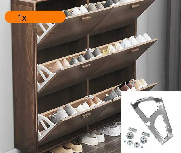 1 radový výklopný botník mechanizmus botníku oceľ