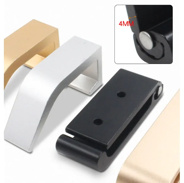 Sklopný háčik na šaty menší čierny