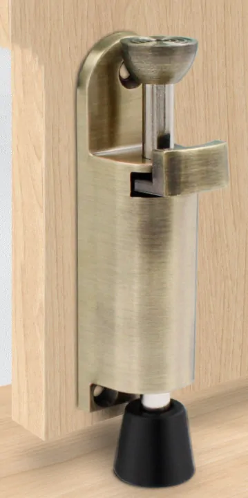 Dverná zarážka našľapávacia 99mm, meď