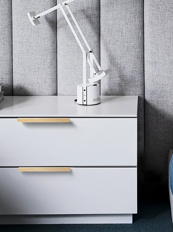 Profilová nábytková úchytka 250mm 6805 horná zlatá