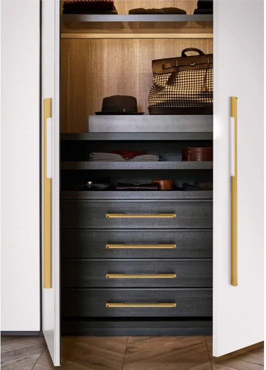 Nábytková úchytka 212mm 6801 zlatá odstín rose gold