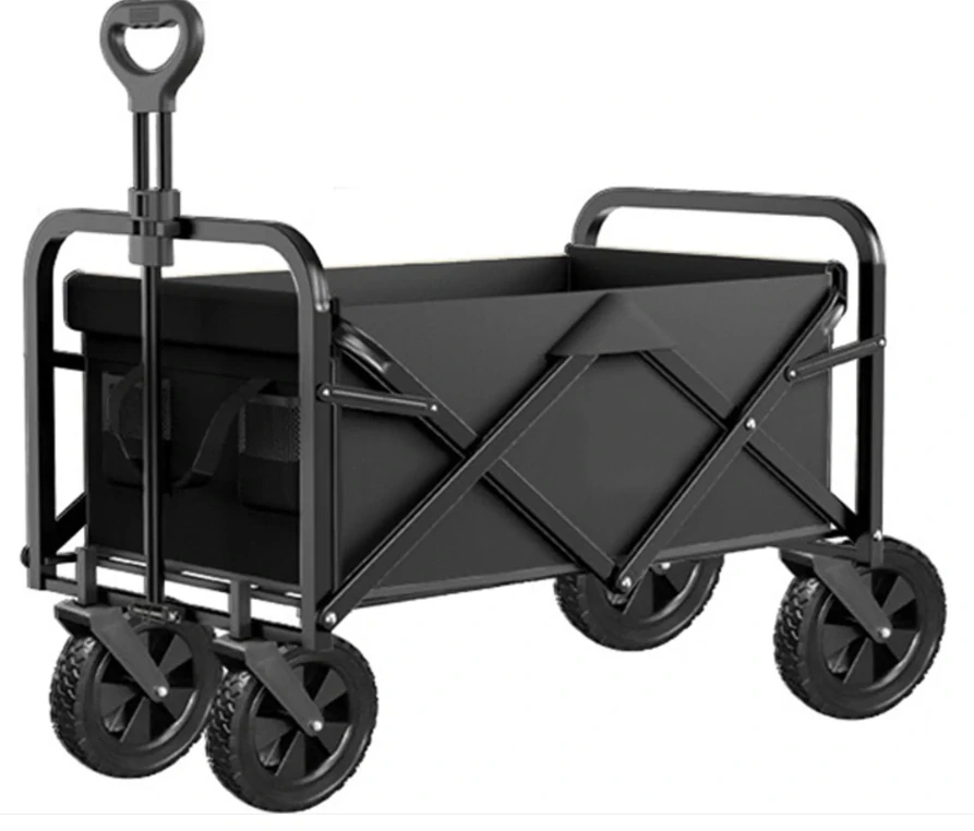 Skladací kempingový vozík, plážový vozík 80kg
