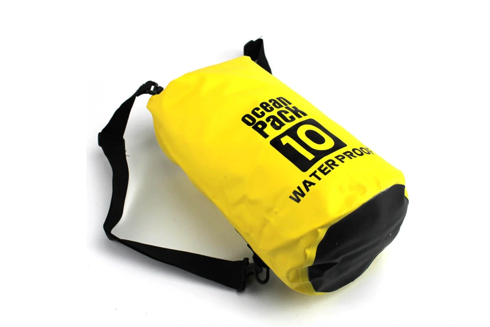 Ocean Pack, vodotesný vak 10L žltý