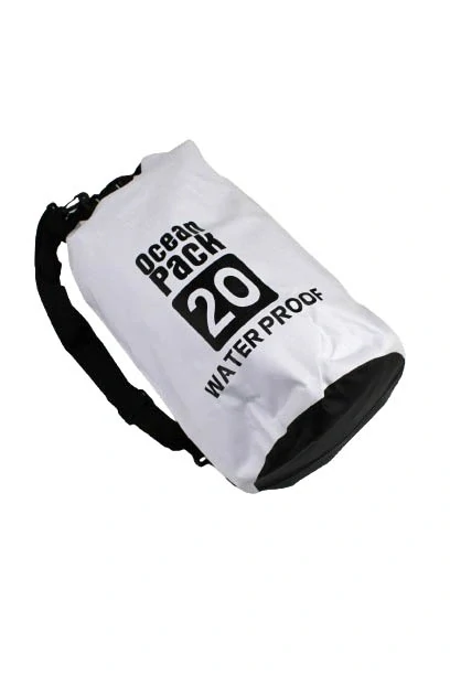 Ocean Pack, vodotesný vak 20L bílá