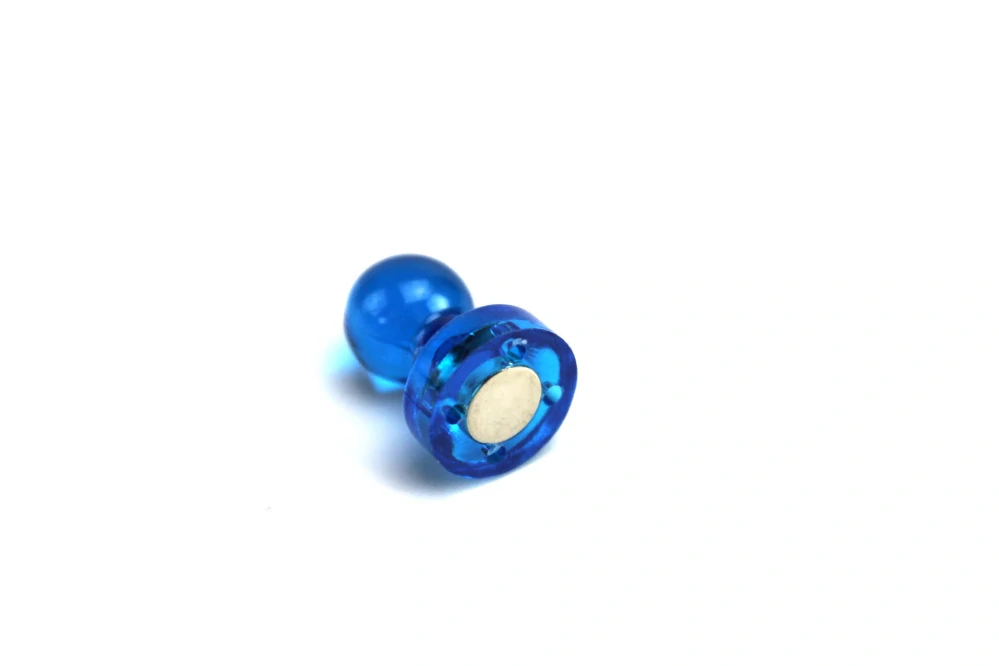 Magnetické figúrky neodymové magnety modré, 10 ks, 11x17mm