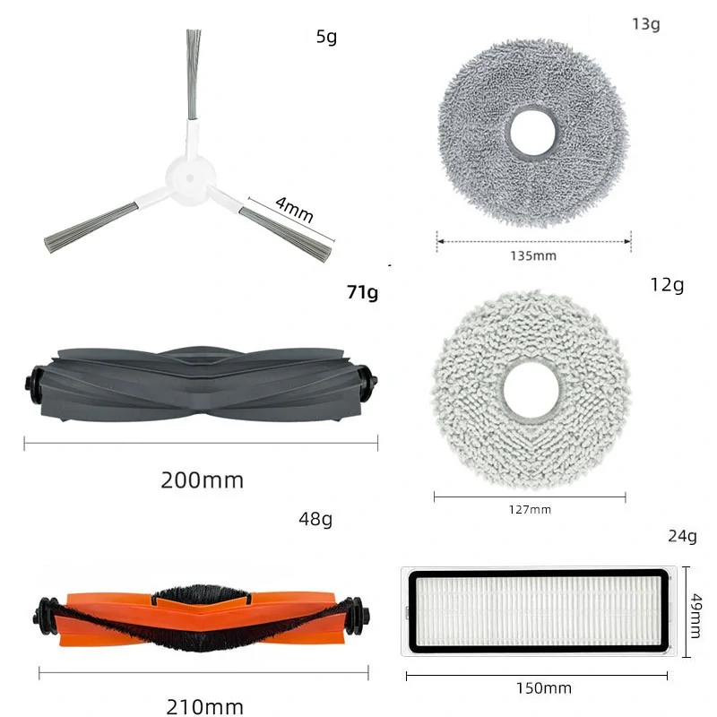 Hlavná kefa pre Dreame L10S ultra/ L10 Ultra/L10 Prime