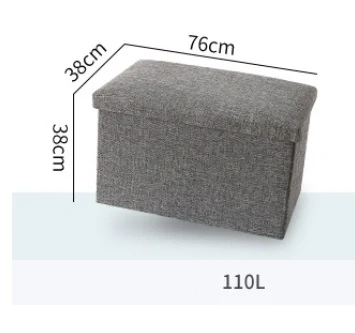 Taburet 76x38x38 šedá/antracit
