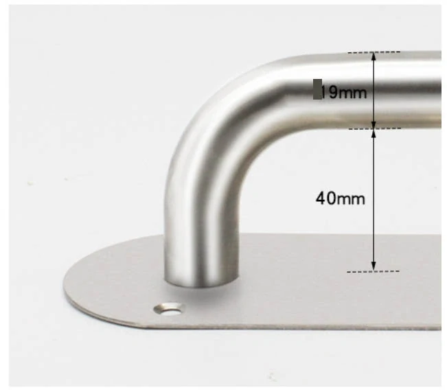 Dverné madlo 300x80mm čierne
