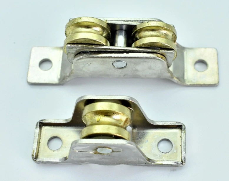 Pojezdové kolečko pro posuvné systémy mosaz singl vysoké