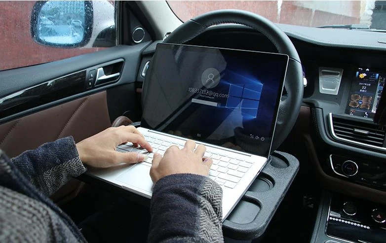 Cestovný stolík do auta, stolík na volant