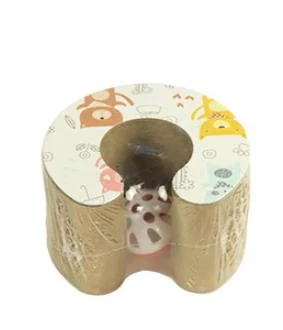 Škrabadlo pre mačky, harmonika z kartónu väčšia