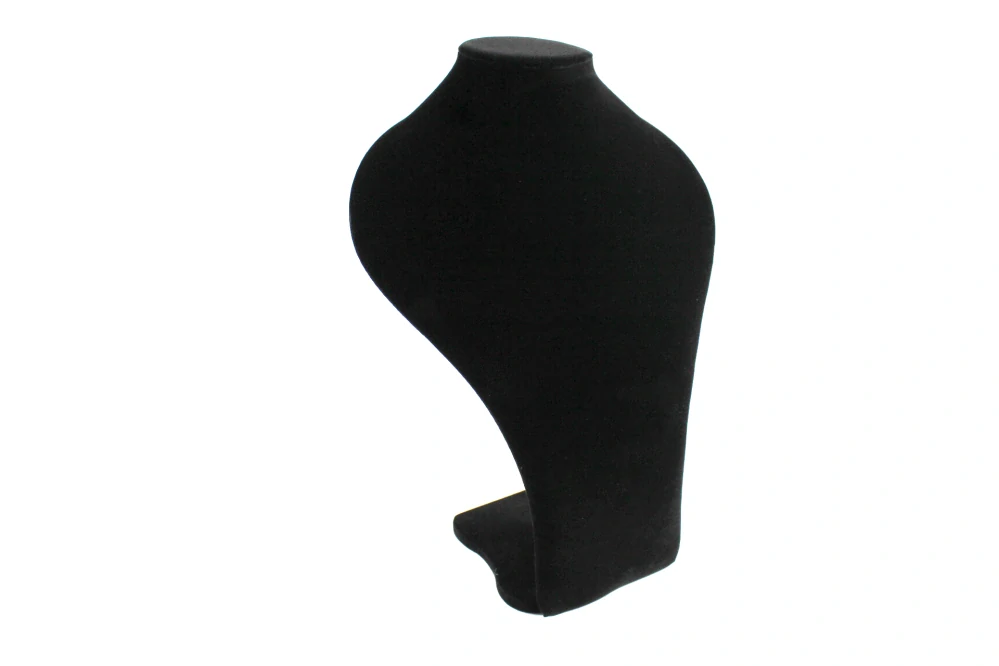 Dekolt na šperky výška 41cm čierny