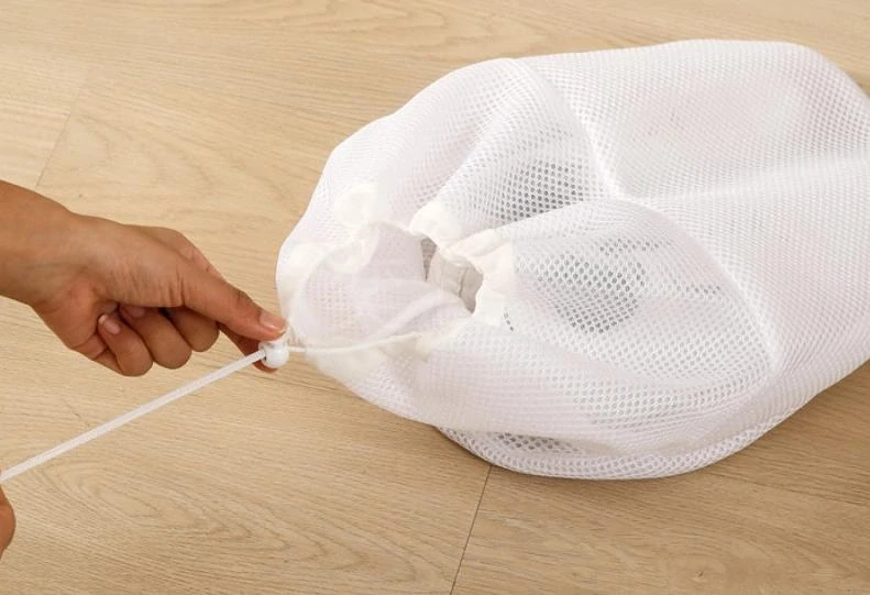 Prací košík, vrecko na pranie topánok sťahovacie