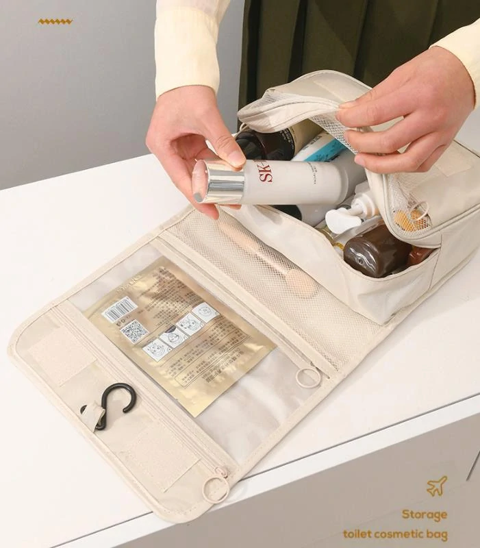 Cestovný závesný organizér - dámsky svetlo modrá