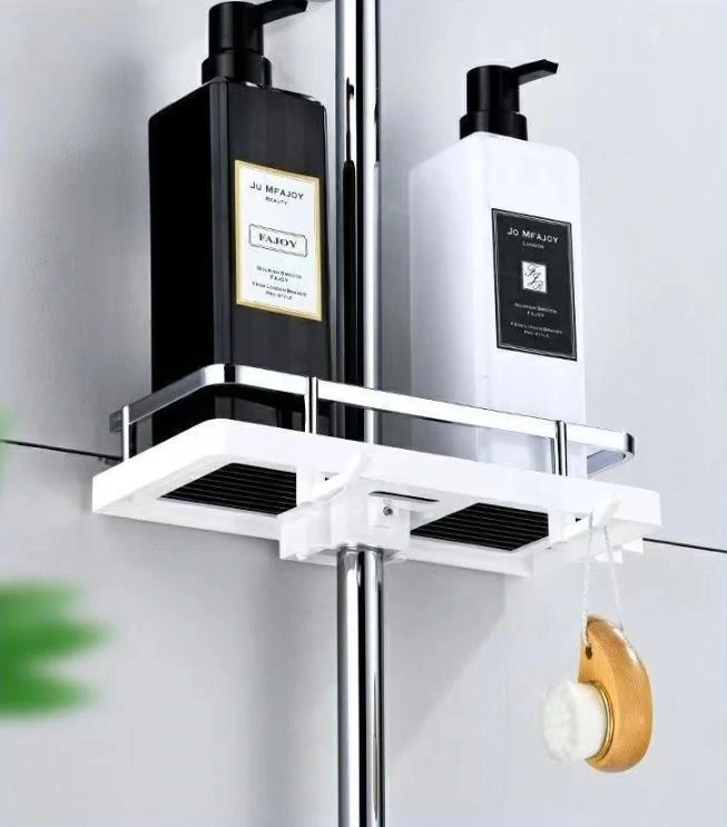 Polička na sprchovú tyč 22mm a 24mm