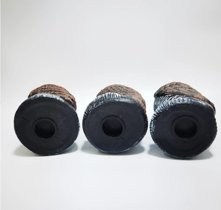 Maketa sovy na plašenie vtáctva šedá 24 cm pevná