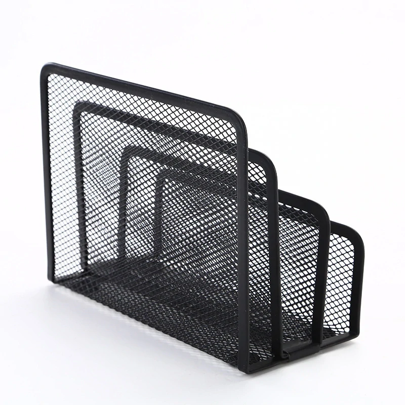 Drôtený stolný stojan na dokumenty a listy – 3 priehradky