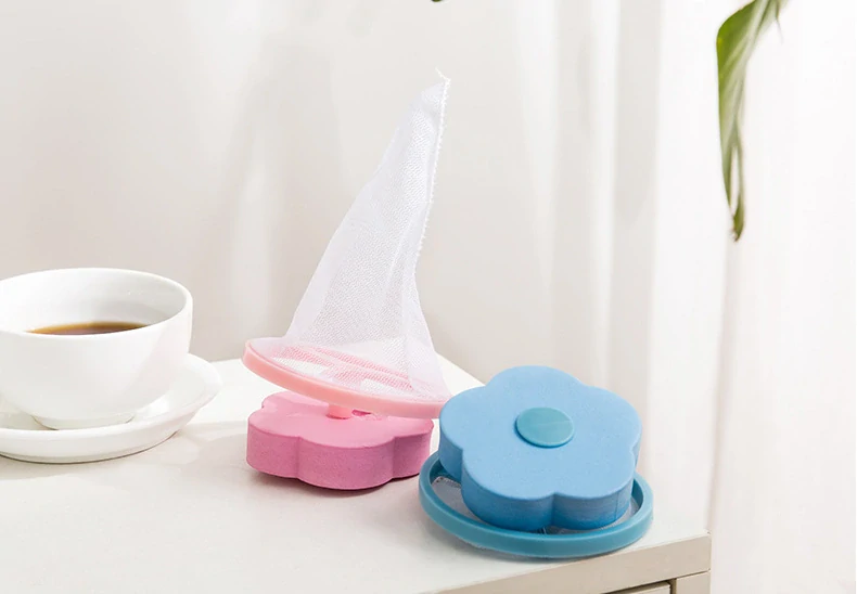 Sieťka nečistôt do práčky - modrá