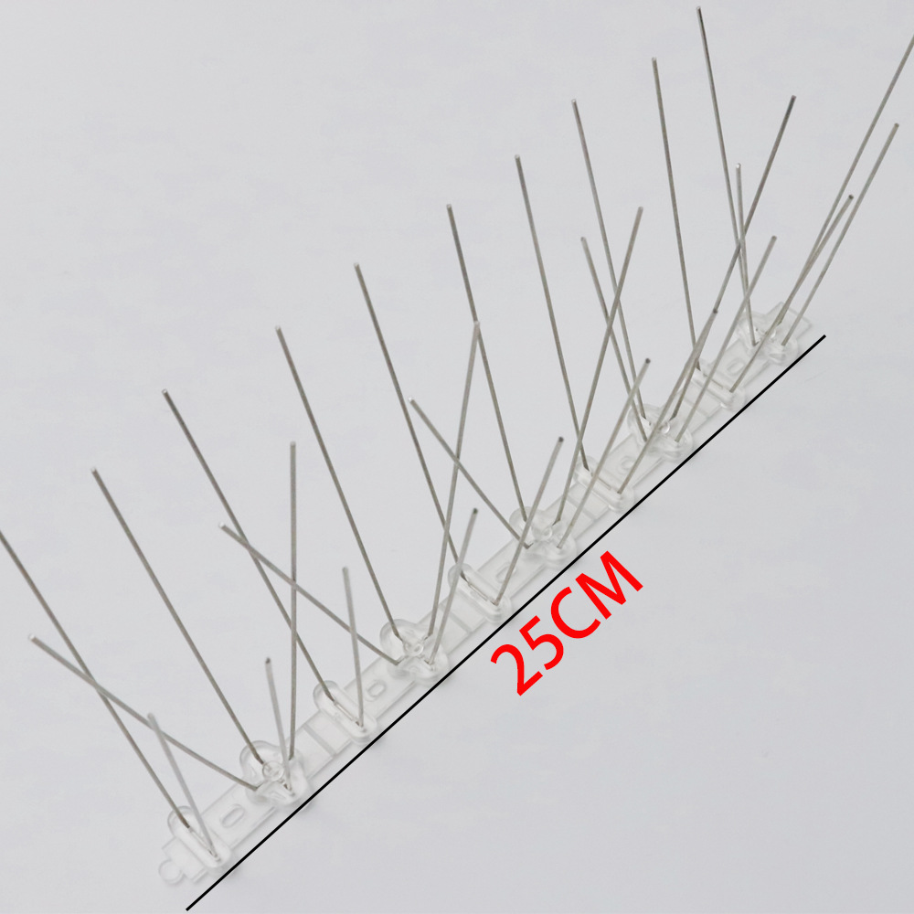 Hroty proti vtákom 25cm 20 hrotov nerezove
