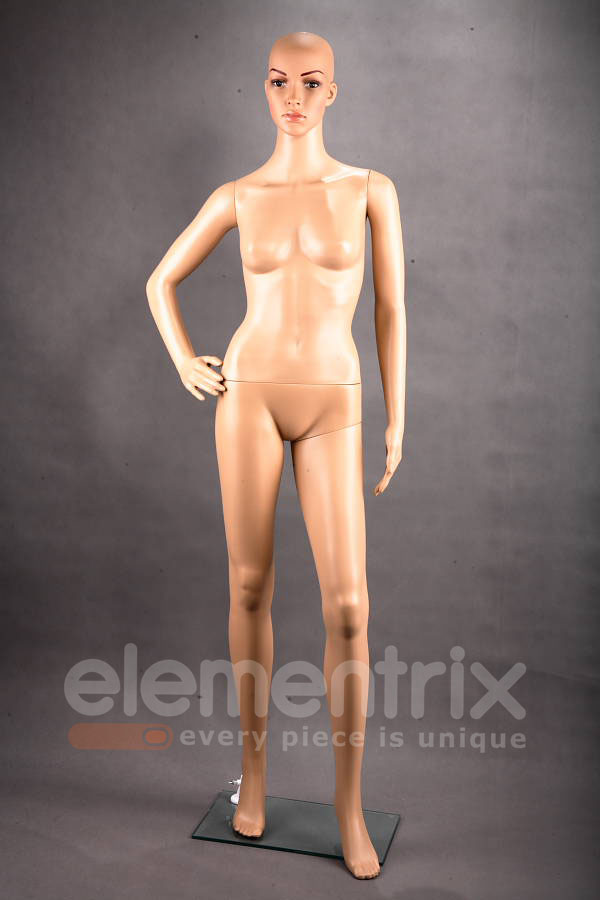 Dámska figurína, manekýnka v telovej farbe F9
