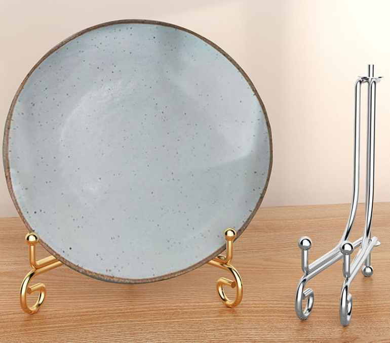 Kovový stojan vhodný pre okrúhle veci 150mm (1 ks, čierny)