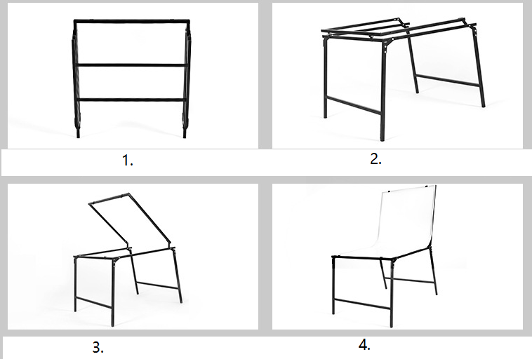 Fotostôl, fotografický stôl 70x140cm