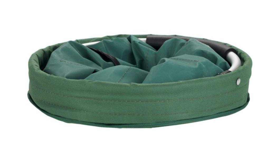 Záhradný organizér na náradie s madlom – skladací kôš s vreckami