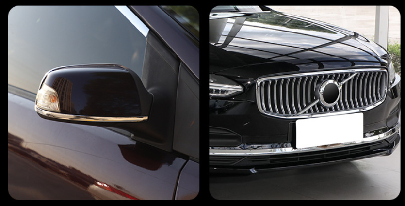 Dekoračná lišta na auto - chrómová samolepiaca (20 mm × 5 m)