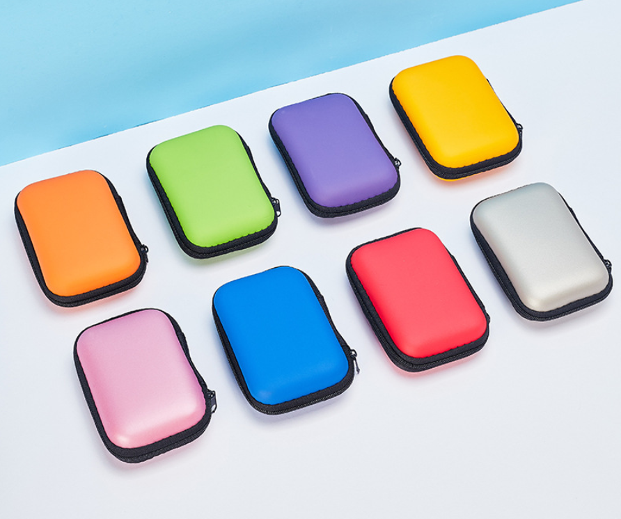 Puzdro na malé veci EVA tmavo ŽLTÉ