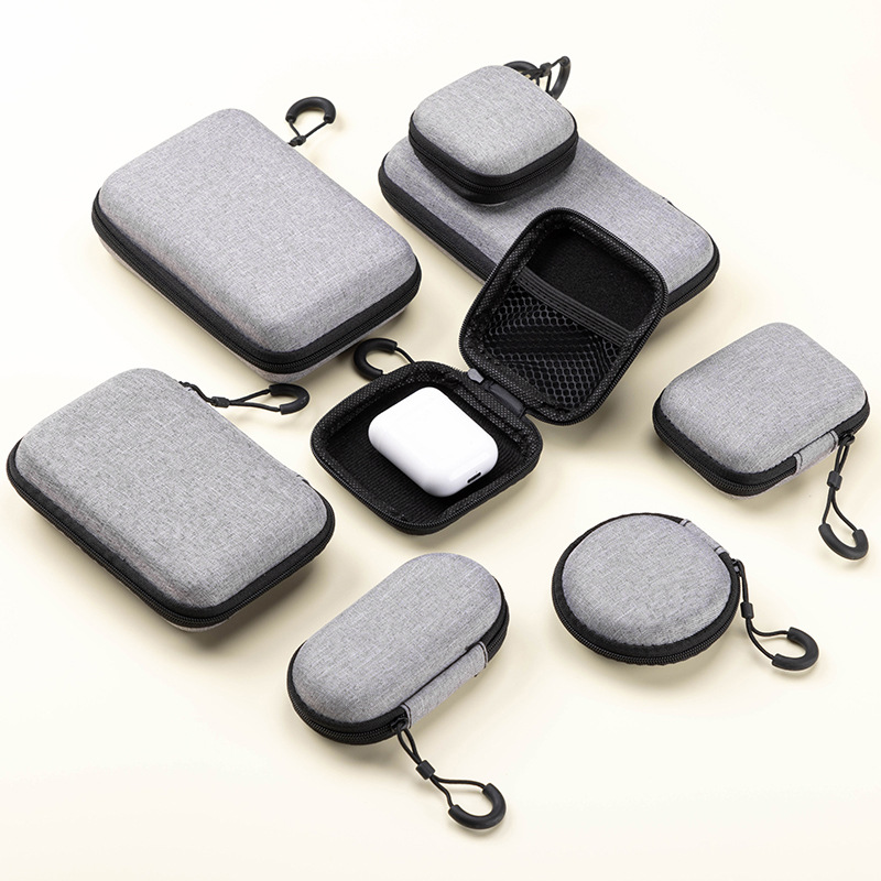 Puzdro na malé veci EVA šedé 115x80mm