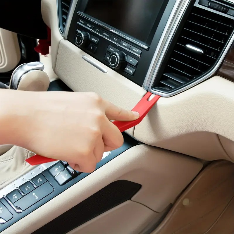 Súprava na demontáž obloženia vozidla 7ks, červená