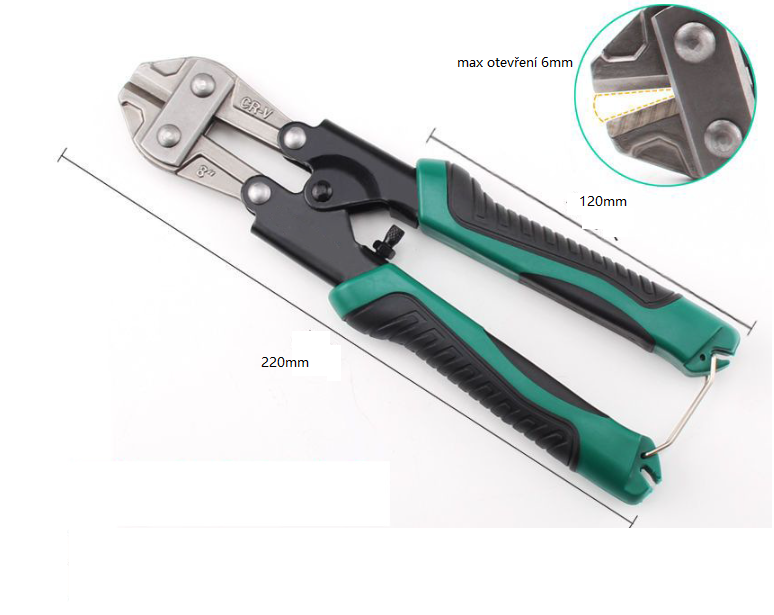 Nožnice kliešte na strihanie drôtu skrutiek 220mm