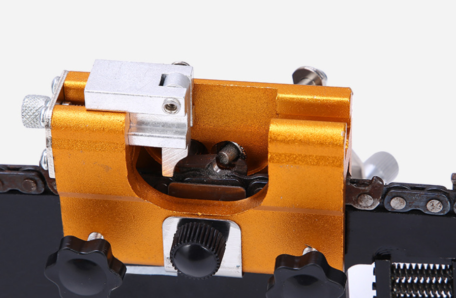 Ručná brúska na reťaz motorovej píly 5 x čepeľ