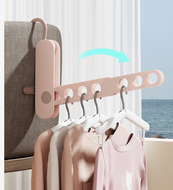 Skladací držiak na ramienka – 7 otvorov, otočný