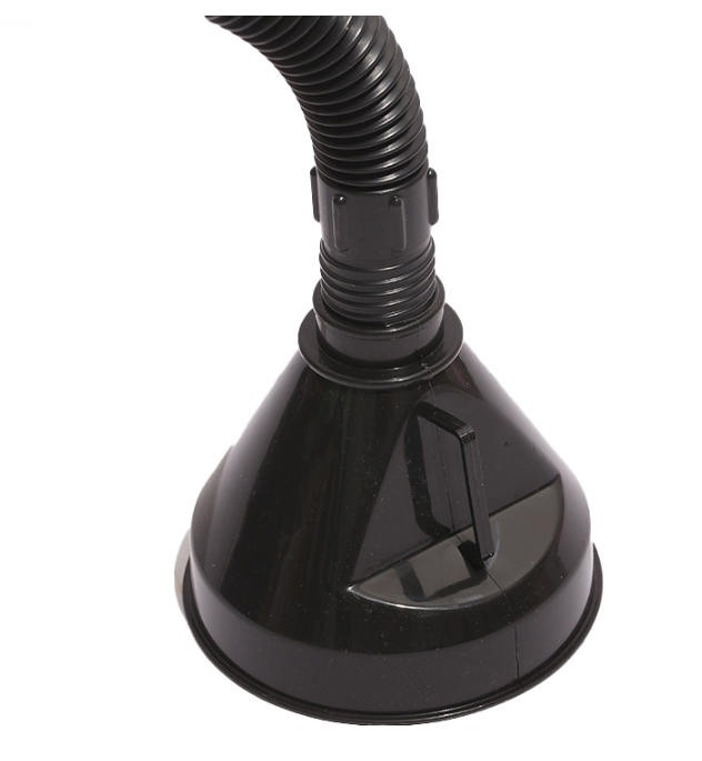 Lievik na palivo, flexibilný čierny