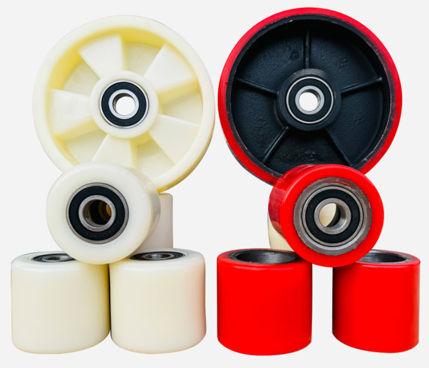 Zadné koleso pre paletový vozík 80x70 mm nylon s ložiskami