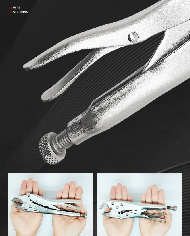 Samosvorné kliešte 220 mm