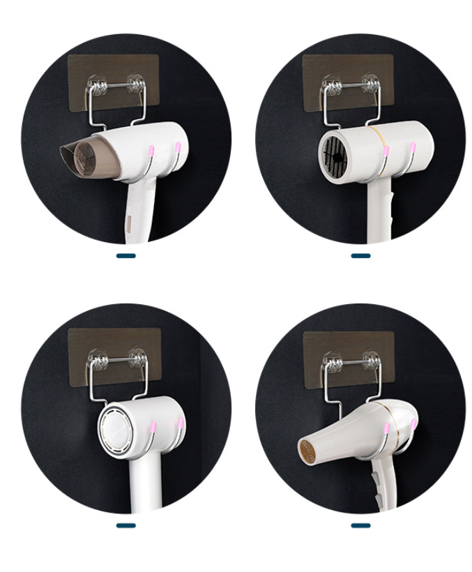 Nalepovací držiak fénu, nerez