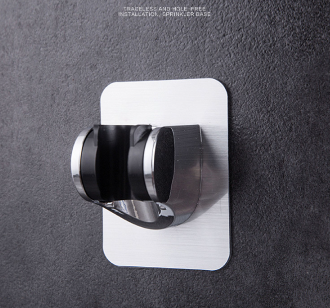 Držiak sprchovej hlavice – samolepiaci, nastaviteľný (1 ks)